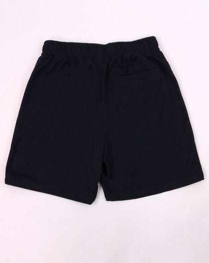 Sergio Tacchini Gestreifte Freizeitshorts Marineblau/Rot