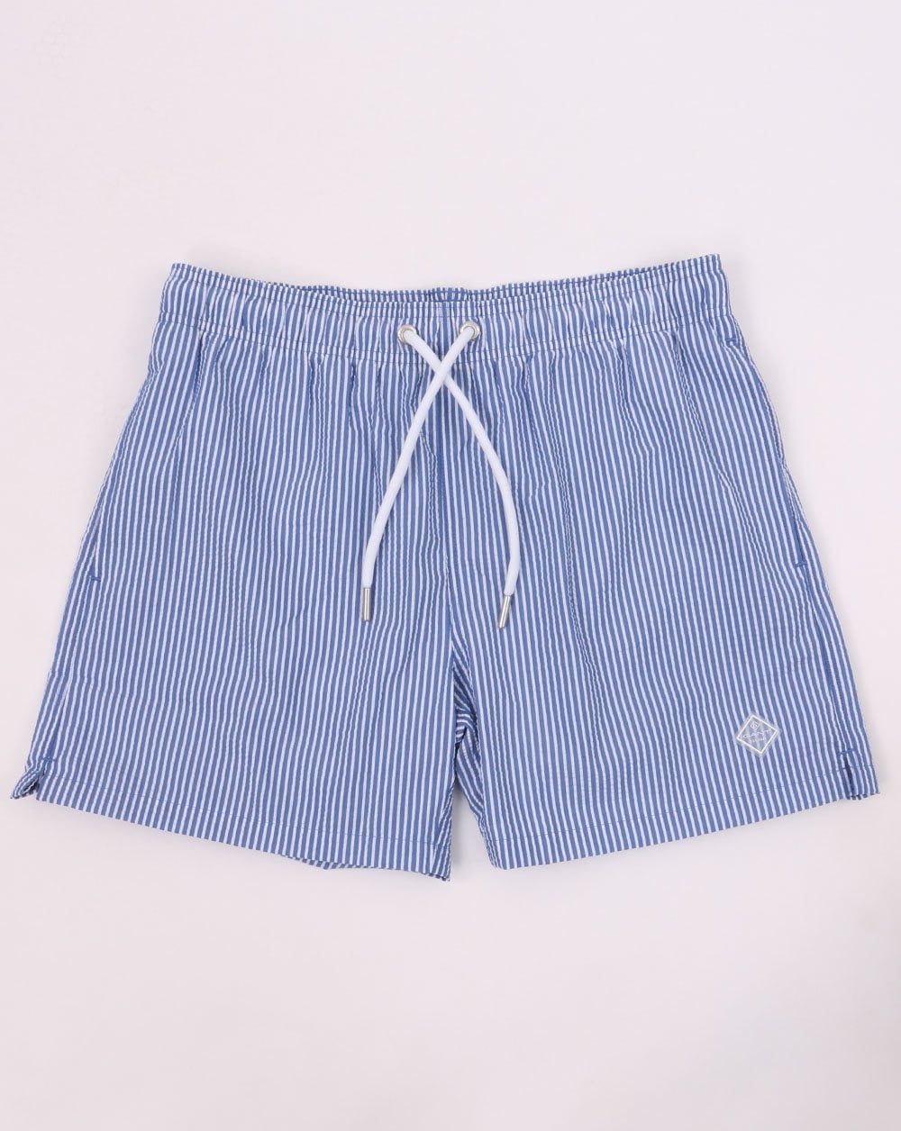 Gant Gestreifte Badeshorts Nautical Blue