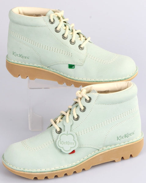 Kickers Kick Hi Nubuck Boot Pastel Mint