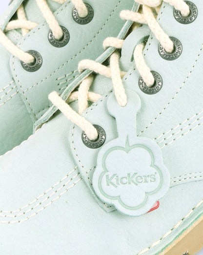 Kickers Kick Hi Nubukstiefel Pastell Mint