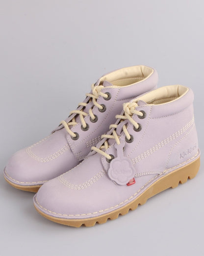 Kickers Kick Hi Nubuk Boot Lila
