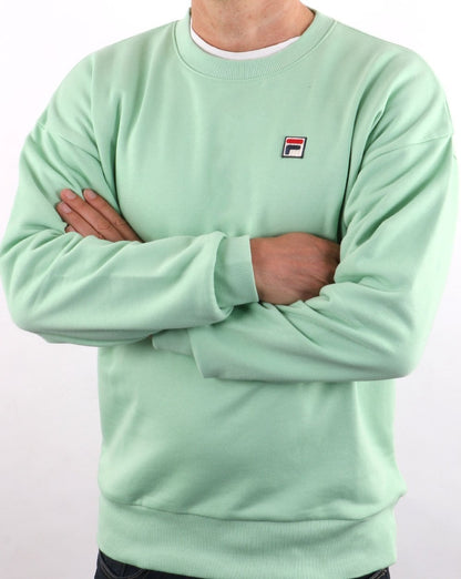 Fila Vintage Sweatshirt Frisches Limettengrün