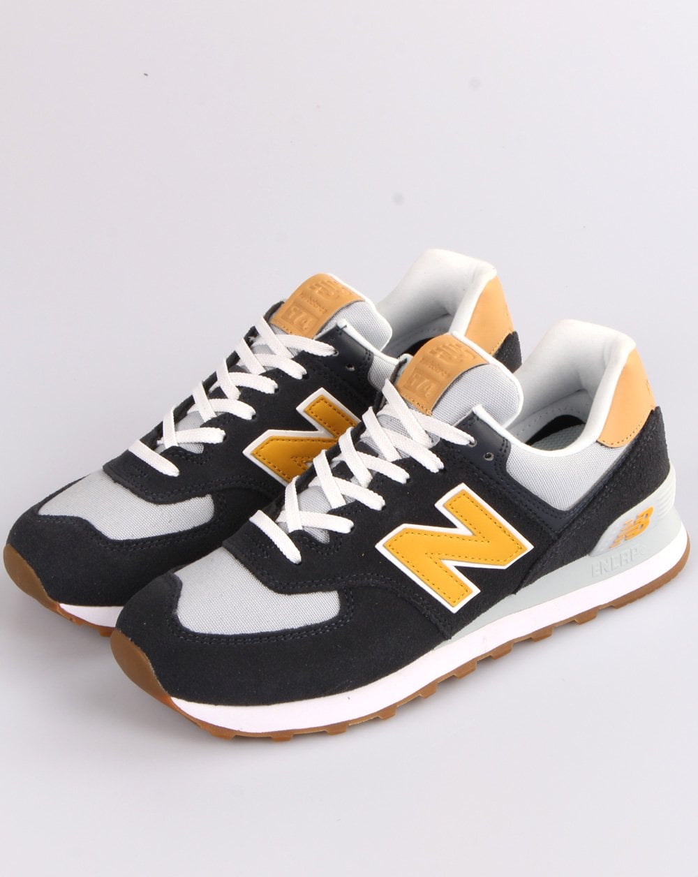 New Balance 574 Trainer Marineblau/Grau