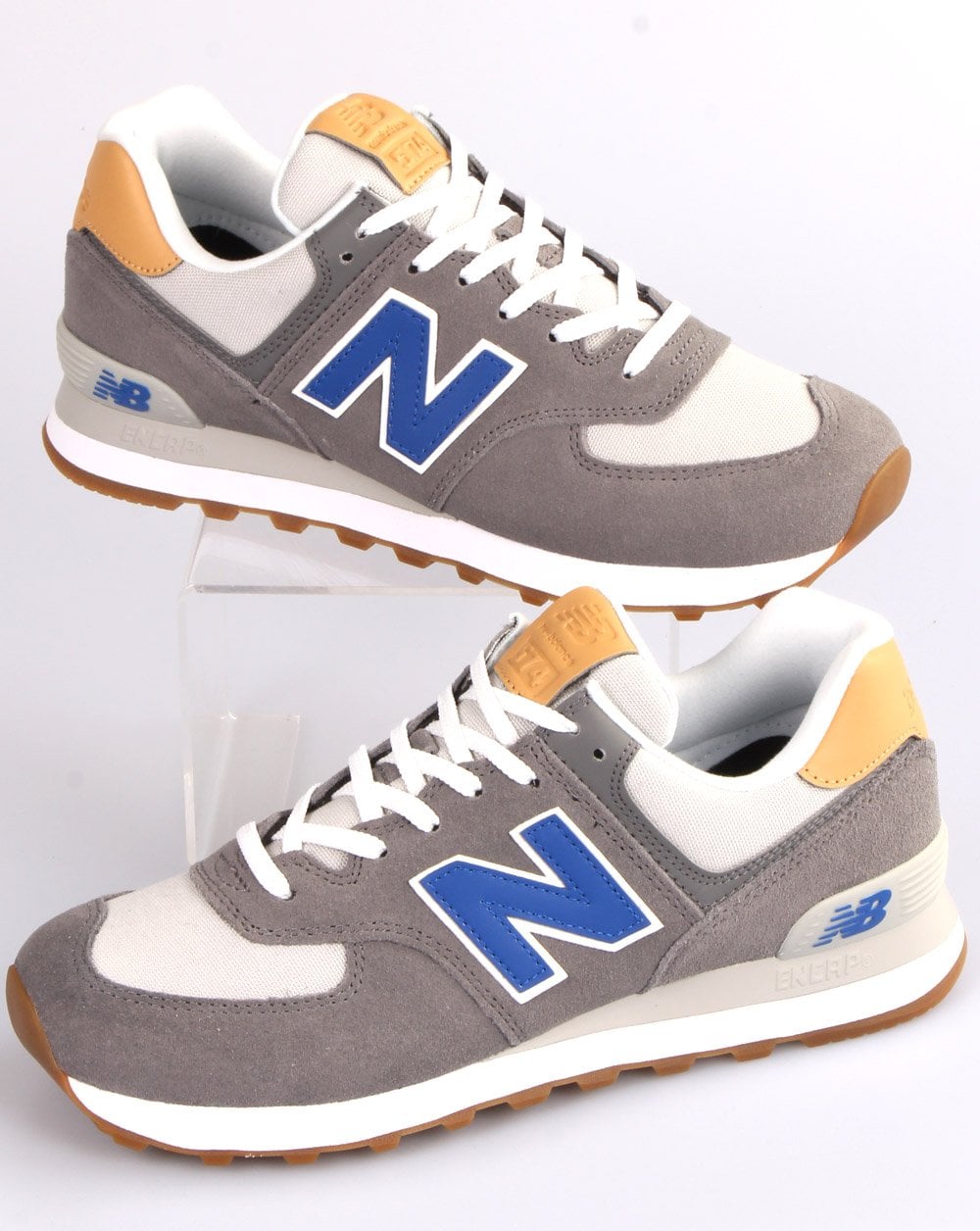 New Balance 574 Trainer Grau/Royal