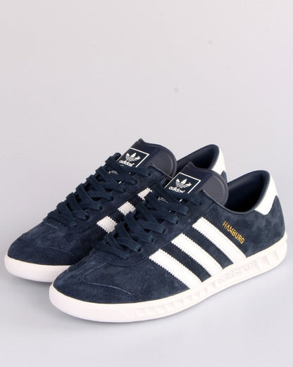 Adidas Hamburg Sneakers Marineblau/Weiß