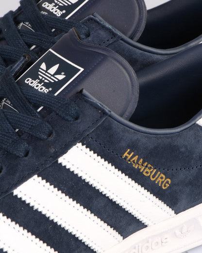 Adidas Hamburg Sneakers Marineblau/Weiß