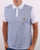 Gabicci Vintage Mills Polo Blue-White