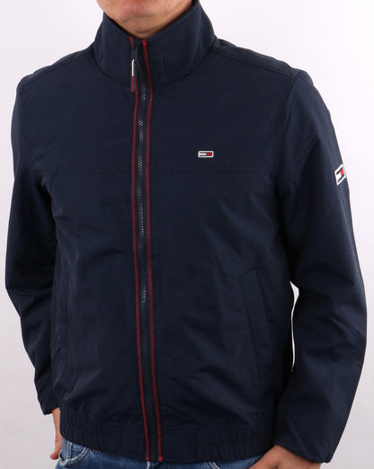Tommy Jeans – Essential – Bomberjacke in Marineblau