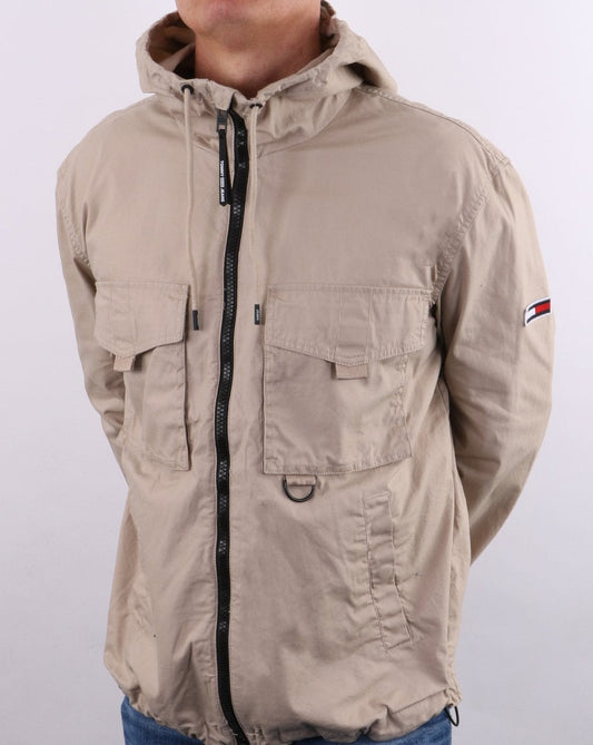 Tommy Jeans Tommy Jeans – Leichter Baumwollparka in weichem Beige
