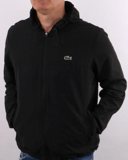 Lacoste Packbare Windjacke Schwarz