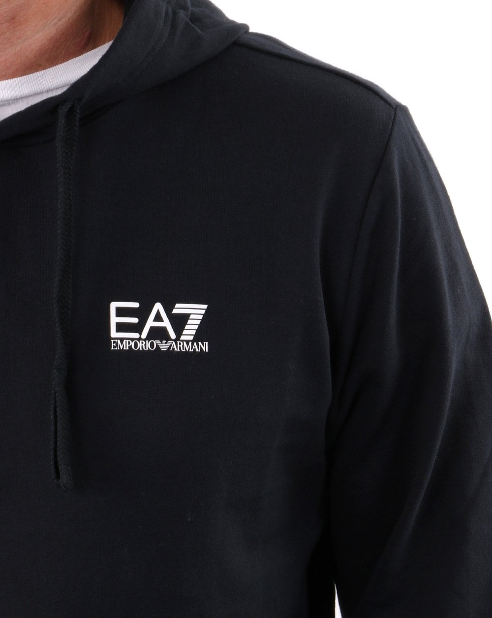 EA7 Classic Overhead Hoody Nachtblau