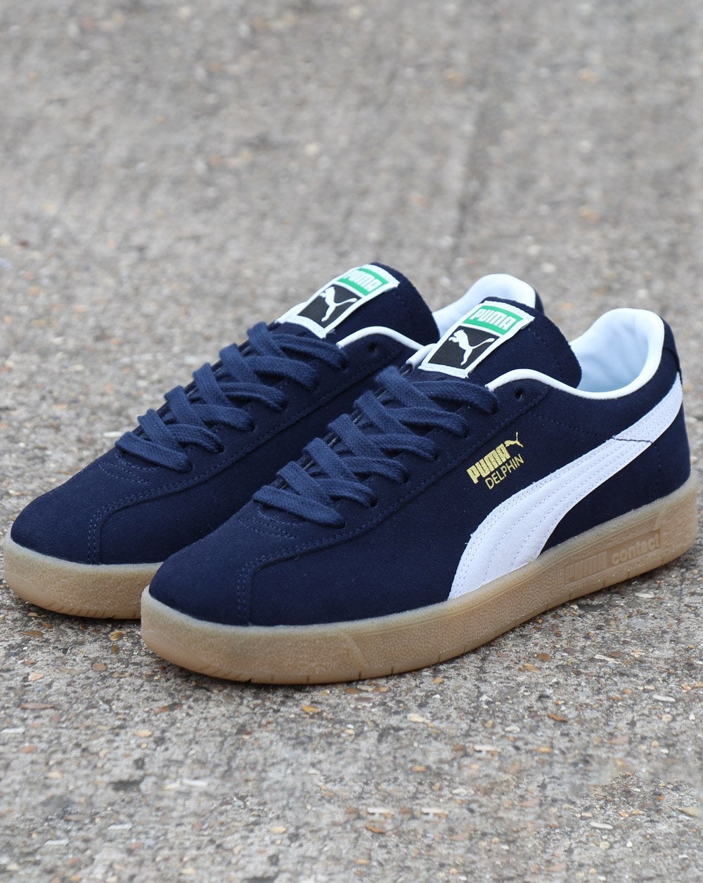 Puma Delphin Trainer Marineblau/Weiß