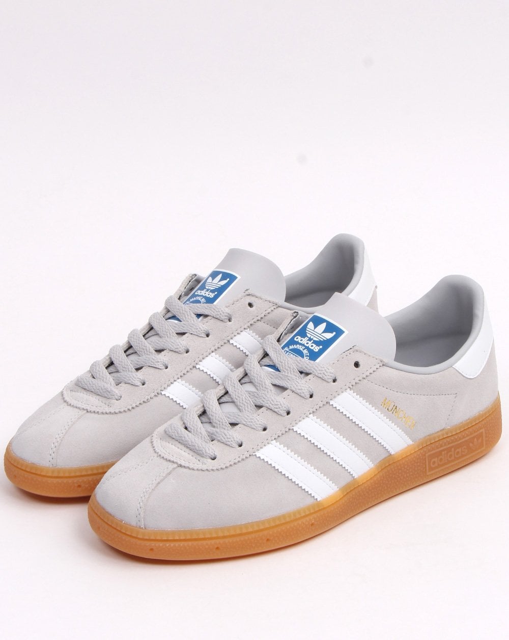 Adidas München Sneakers Hellgrau/Weiß