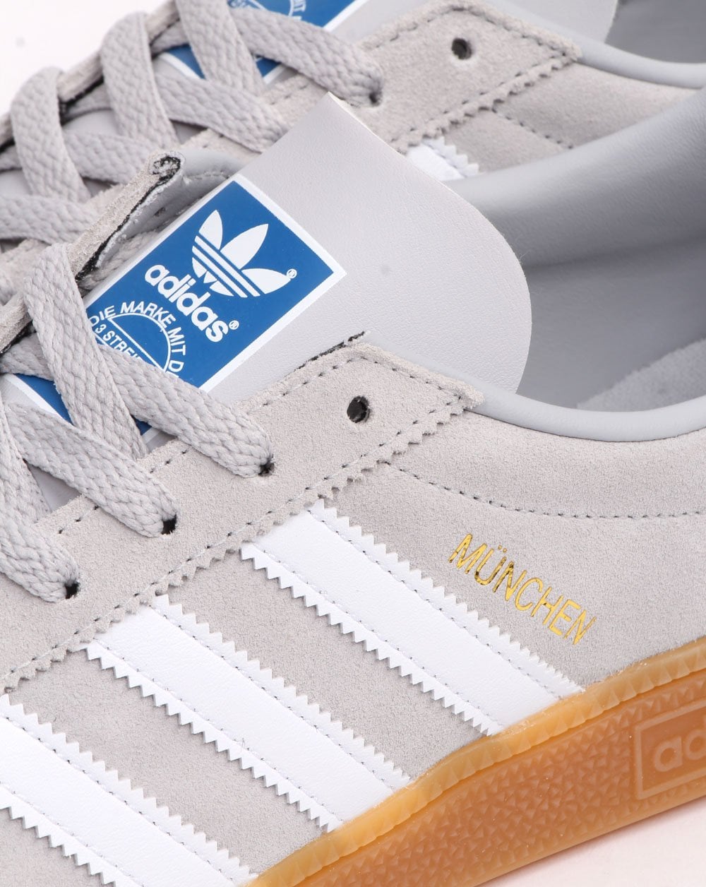 Adidas München Sneakers Hellgrau/Weiß