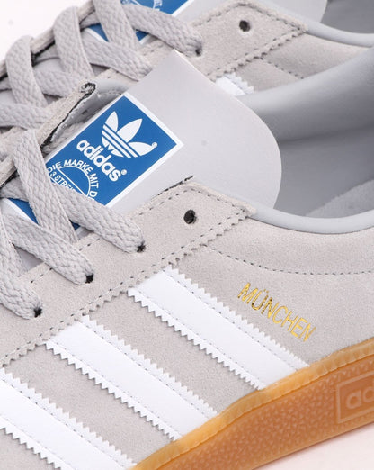 Adidas München Sneakers Hellgrau/Weiß