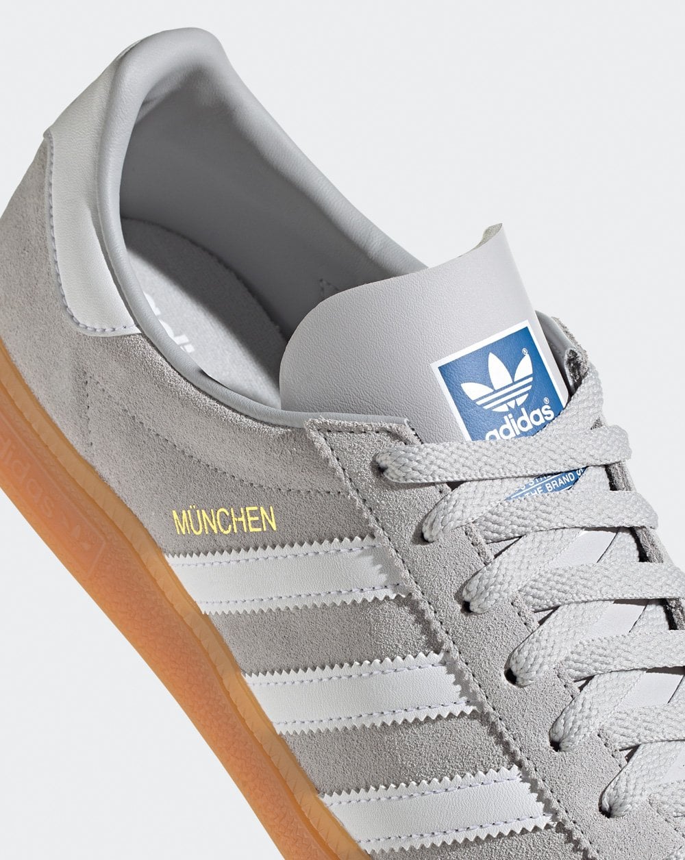 Adidas München Sneakers Hellgrau/Weiß