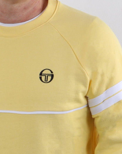 Sergio Tacchini Sternpullover Zitrone
