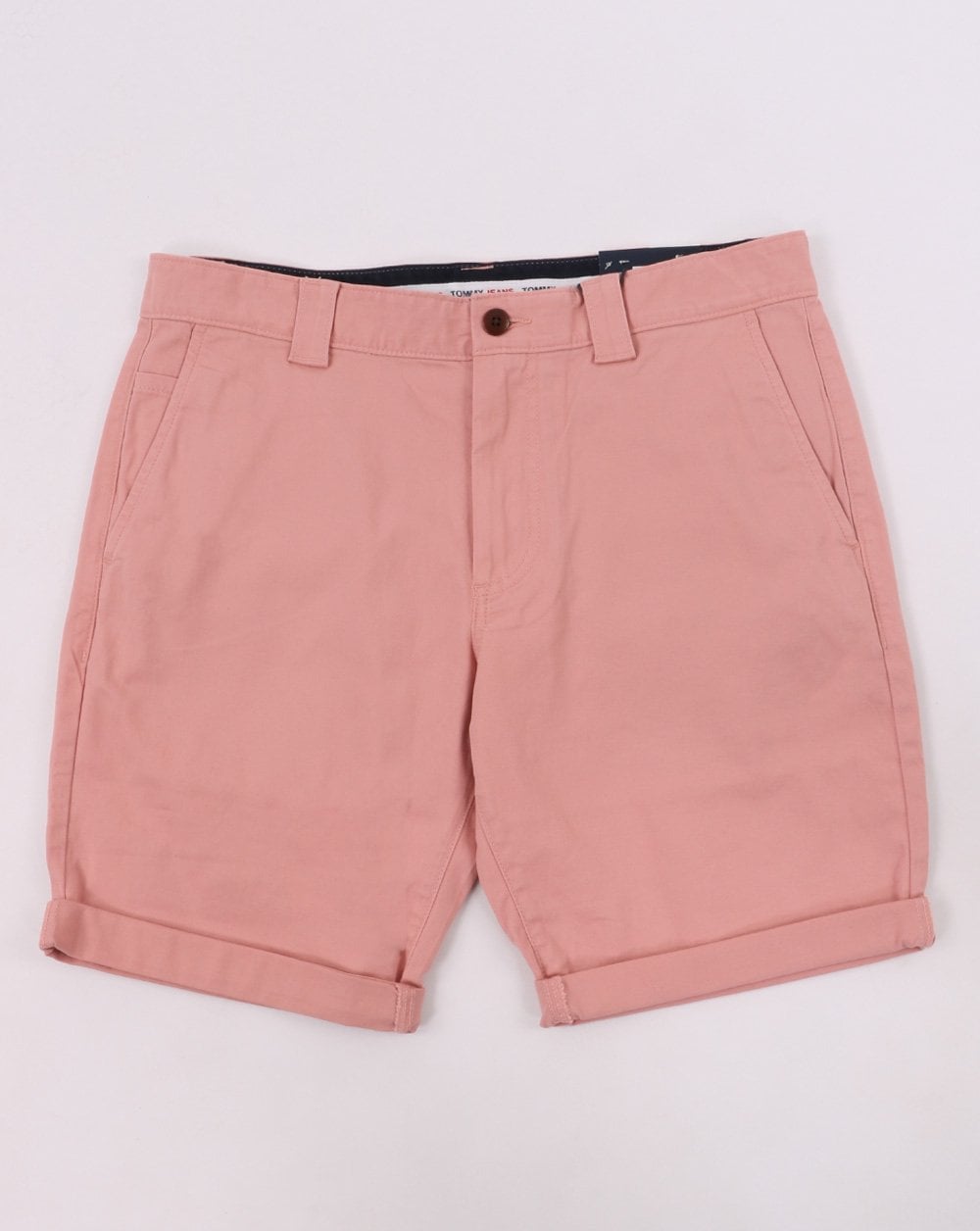 Tommy Jeans Scanton Chino-Shorts in Rosa