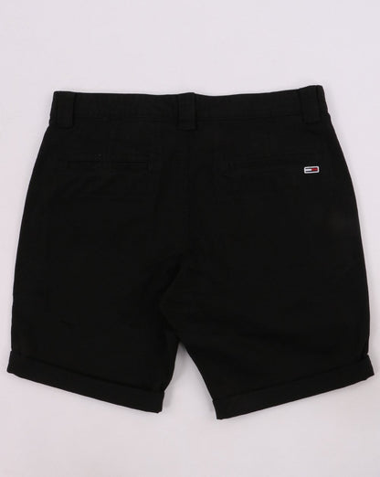 Tommy Jeans Scanton Chino-Shorts in Schwarz