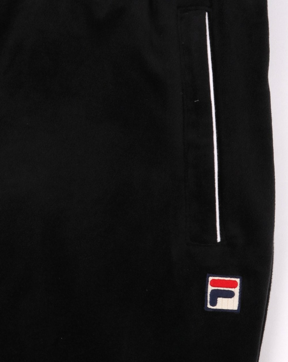 Fila Vintage Velours Trainingshose Schwarz