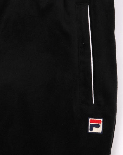 Fila Vintage Velours Trainingshose Schwarz