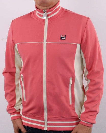 Fila Vintage Onyx Trainingsjacke in Koralle