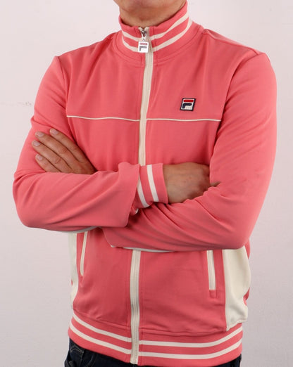 Fila Vintage Onyx Trainingsjacke in Koralle