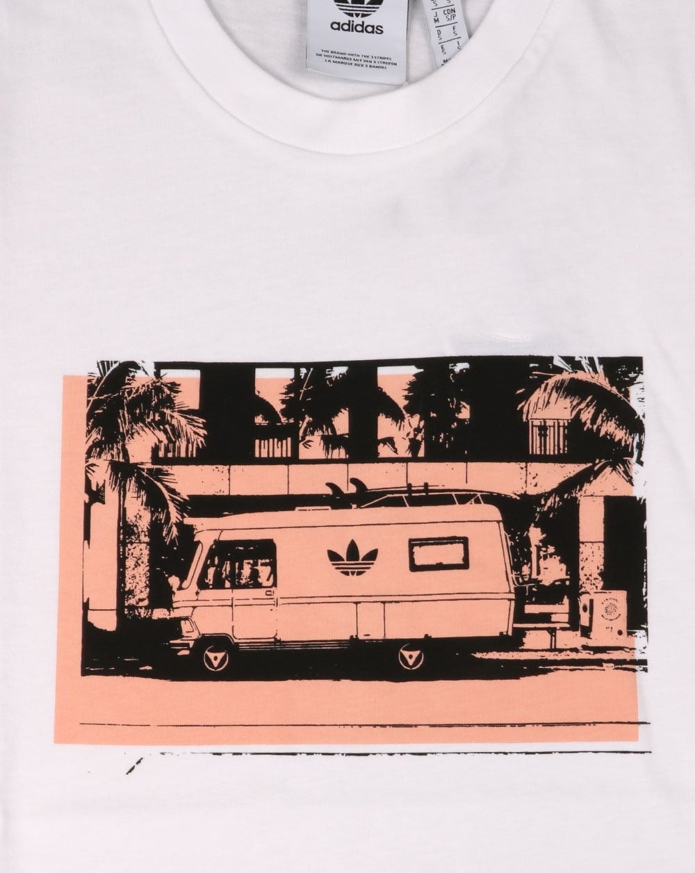 Adidas Originals Photo T Shirt White
