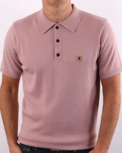 Gabicci Vintage Jackson Polo soft Pink