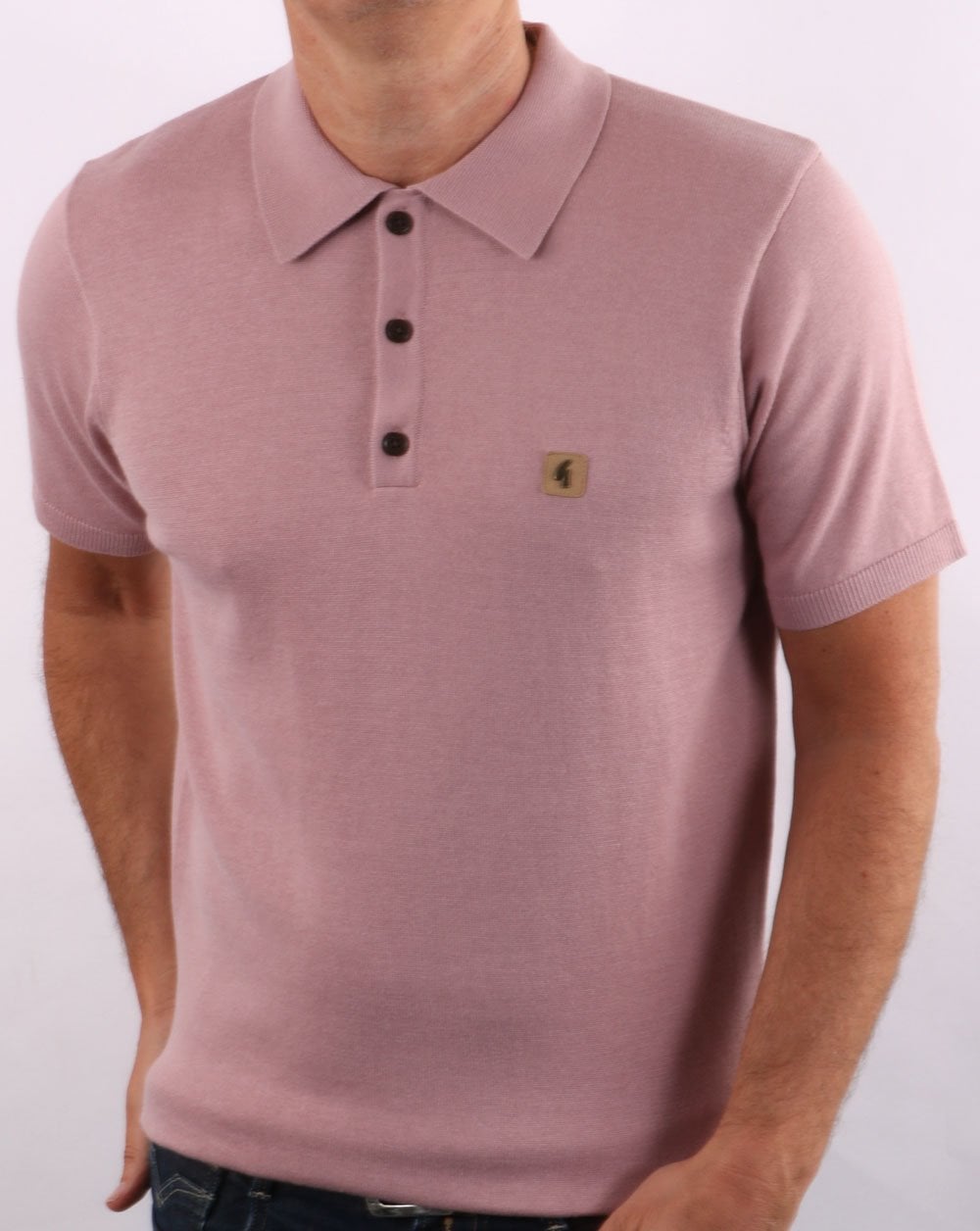 Gabicci Vintage Jackson Polo soft Pink