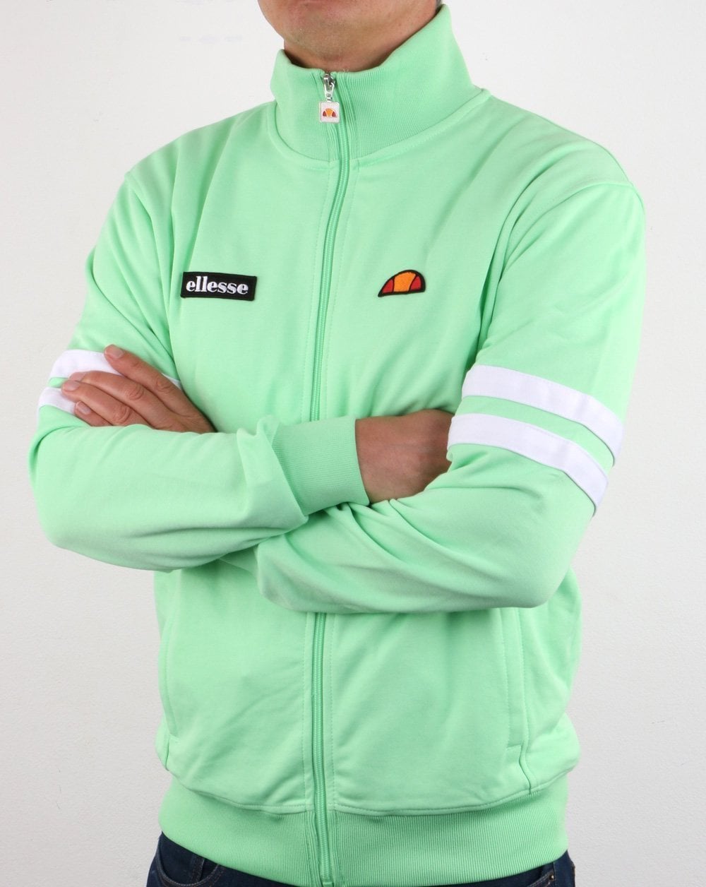 Ellesse – Roma Trainingsjacke, Pastellgrün