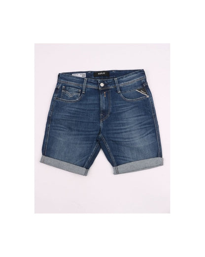 Replay Anbass Bio Shorts Mittelblau