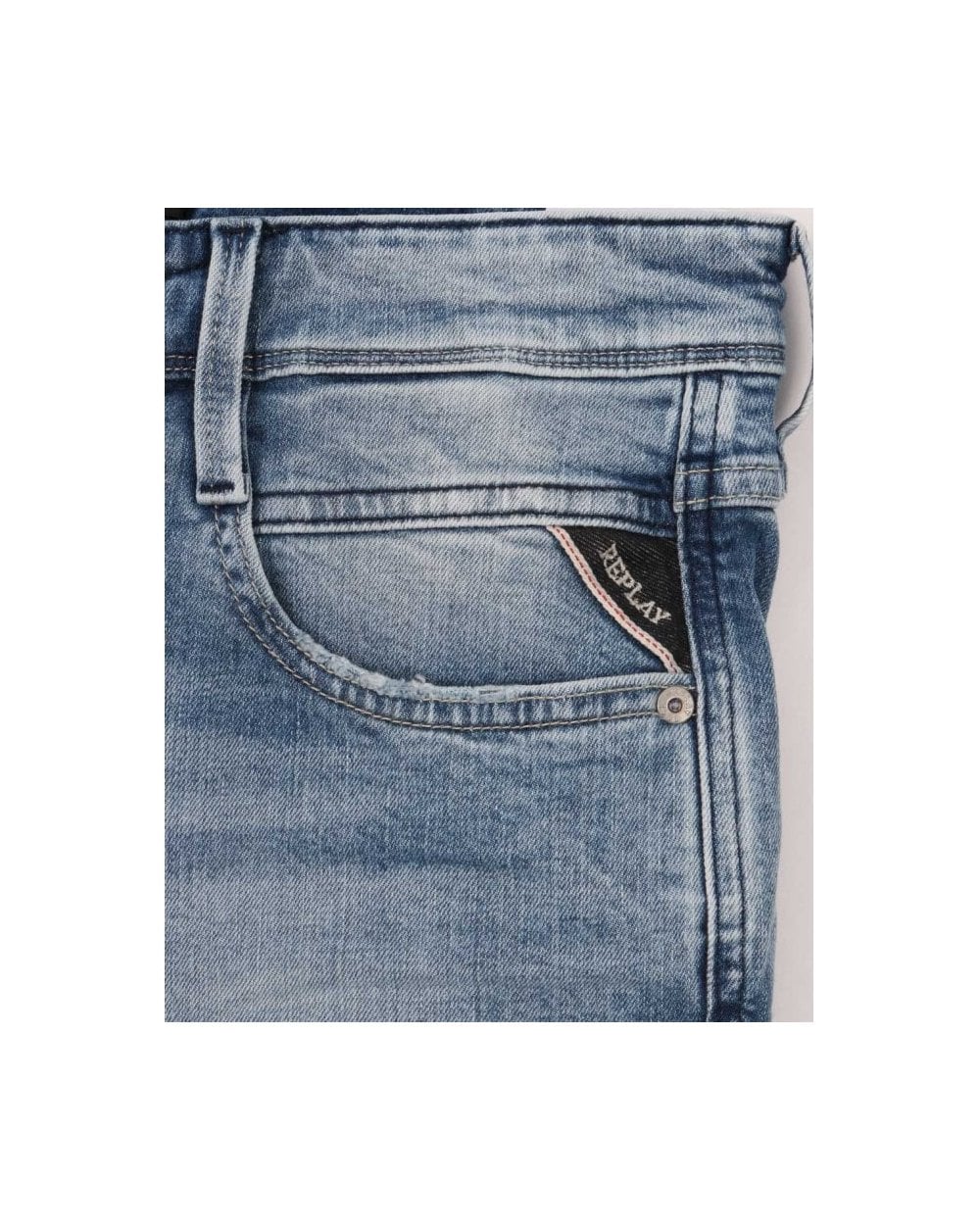 Replay Anbass Bio Shorts Hellblau