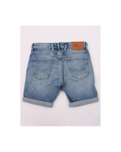 Replay Anbass Bio Shorts Hellblau