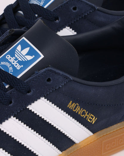 Adidas München Sneakers Navy/Weiß/Gum