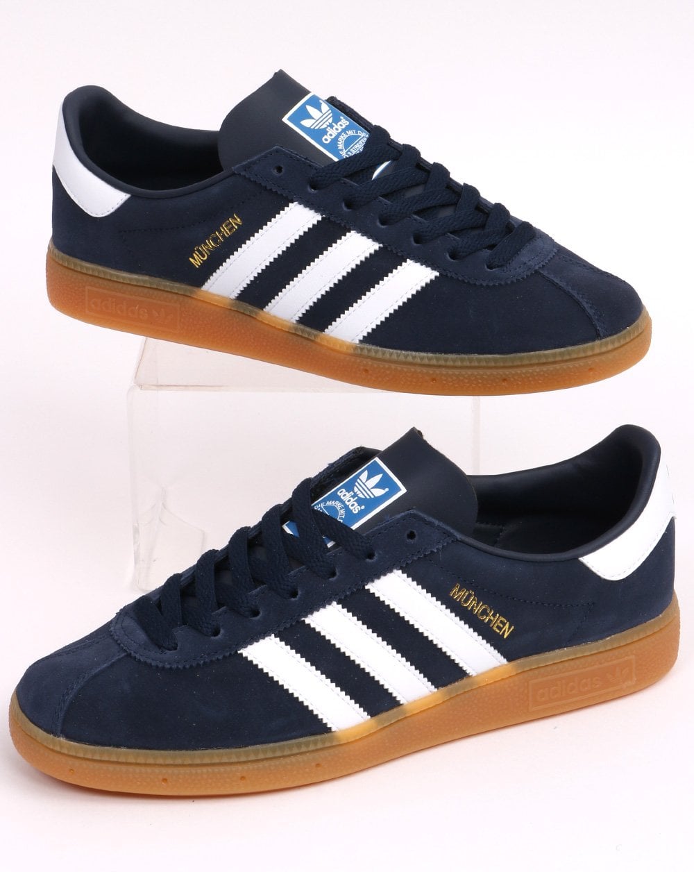 Adidas München Sneakers Navy/Weiß/Gum