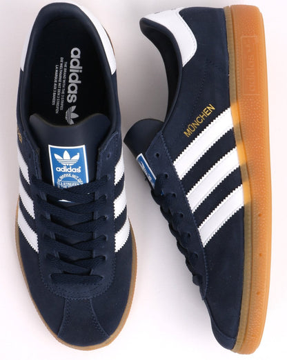 Adidas München Sneakers Navy/Weiß/Gum