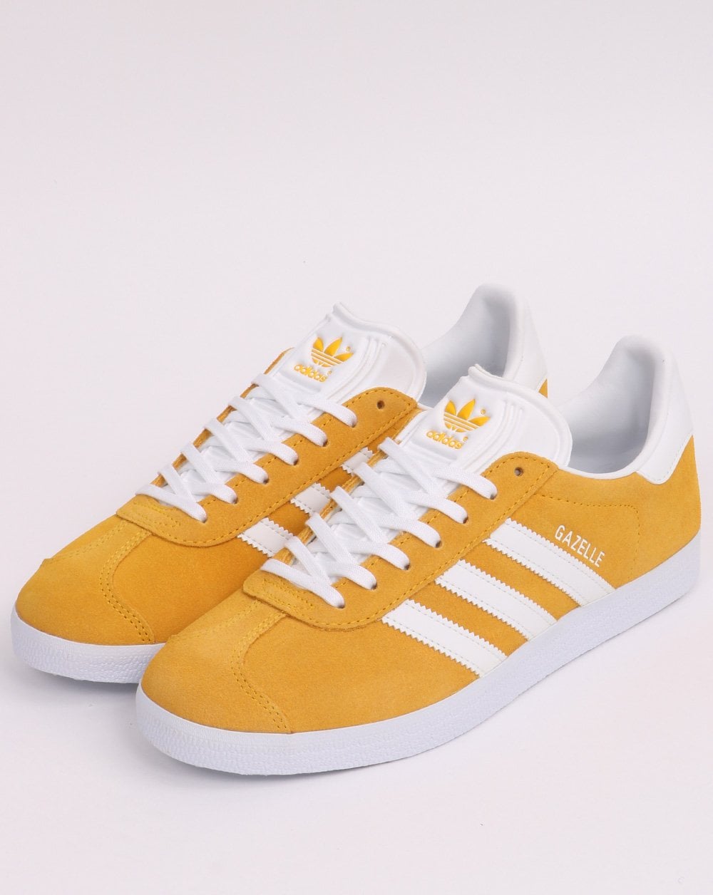 Adidas Gazelle Sneakers Goldgelb/Weiß