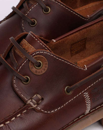 Barbour Stern Schuhe Mahagoni