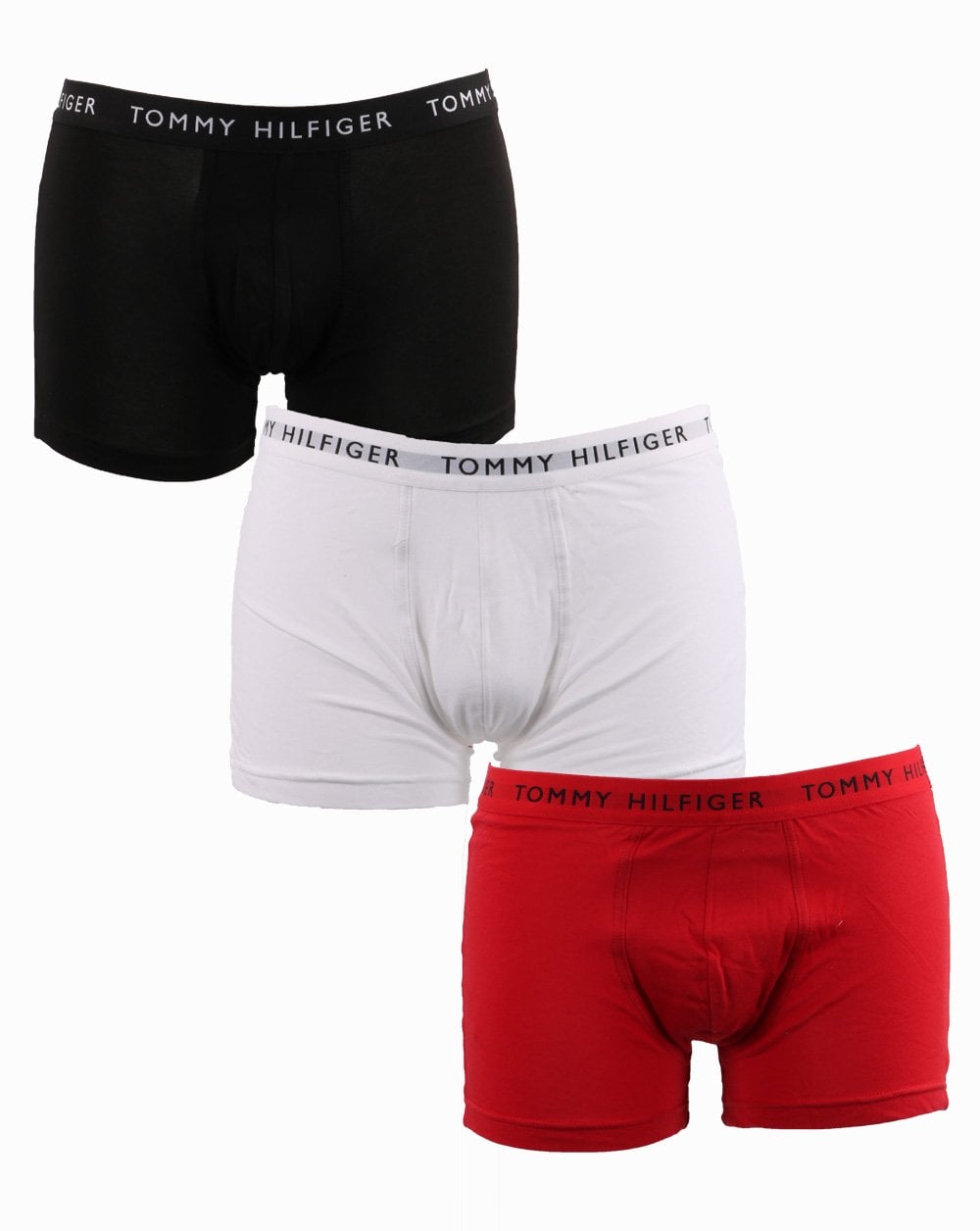 Tommy Hilfiger 3er-Pack Unterhosen Weiß/Desert Sky/Rot