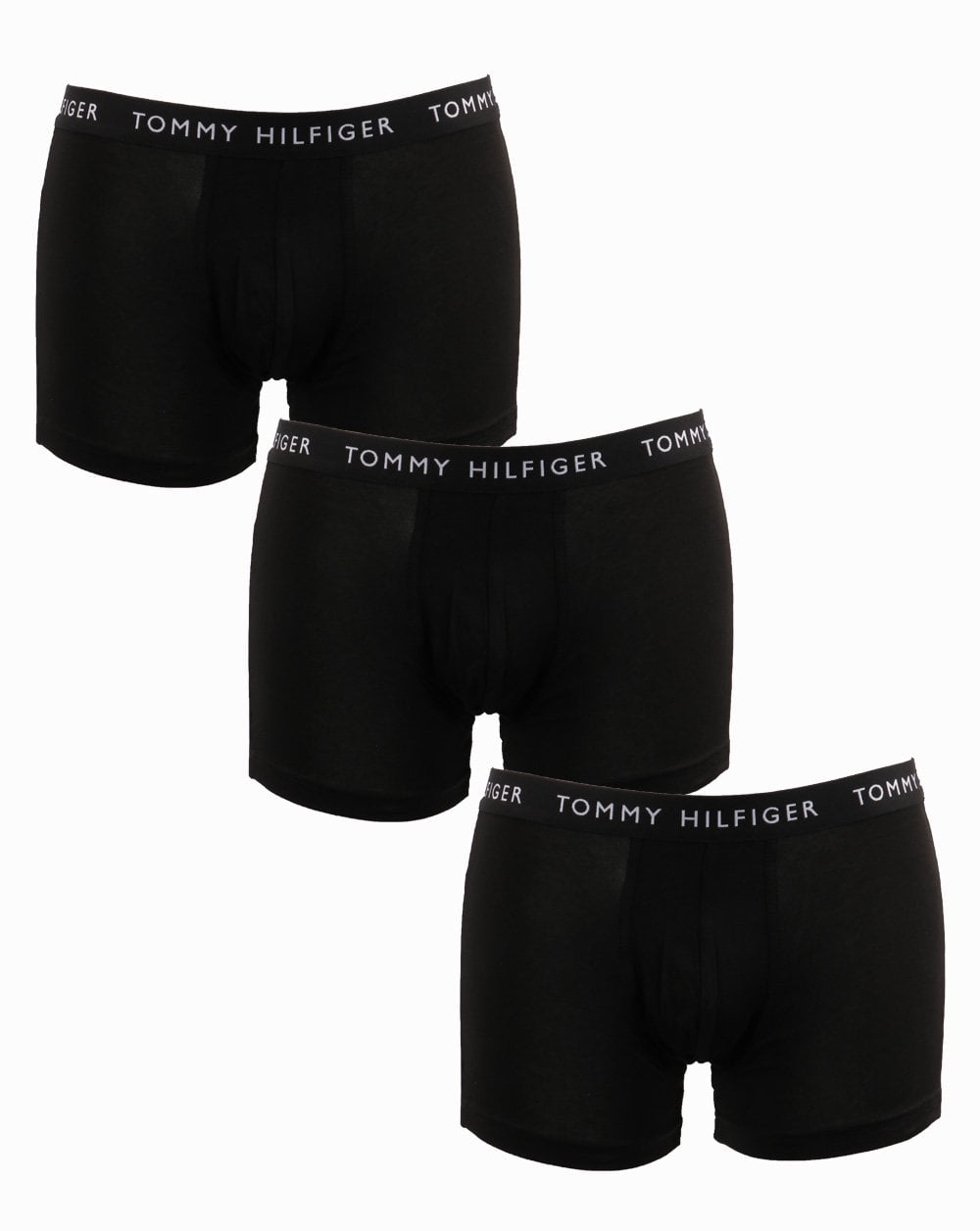 Tommy Hilfiger 3er-Pack Unterhosen Schwarz/Schwarz/Schwarz