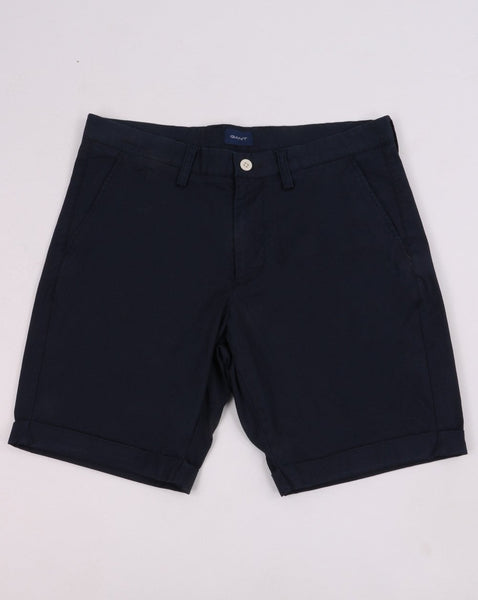 Gant Regular Sunfaded Shorts Navy