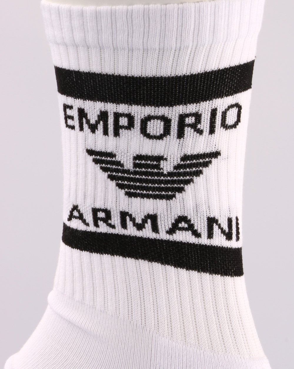 Emporio Armani – 2er-Pack weiße Socken
