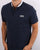 Barbour International Tipped Sports Collar Polo Dress Blue