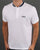 Barbour International Tipped Sports Collar Polo White