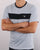 Barbour Panel Tee sky navy