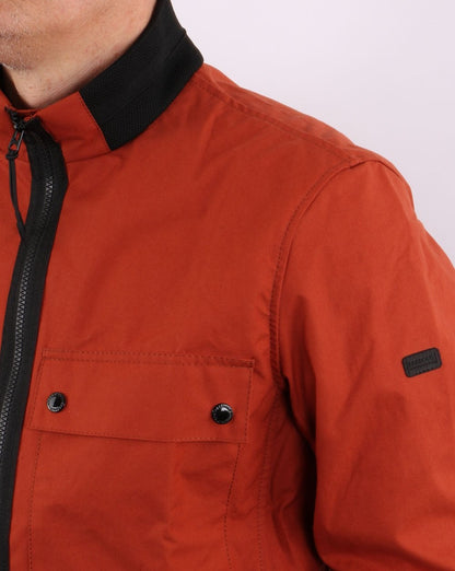 Barbour International Belsfield Freizeitjacke Clay Red