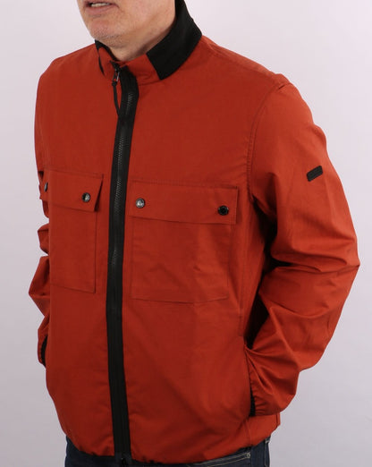Barbour International Belsfield Freizeitjacke Clay Red