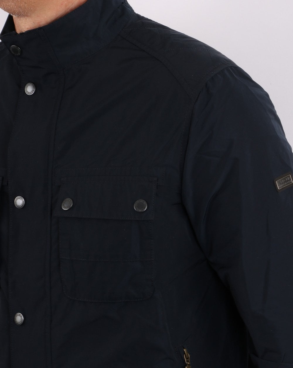 Barbour International Stannington Freizeitjacke Marineblau