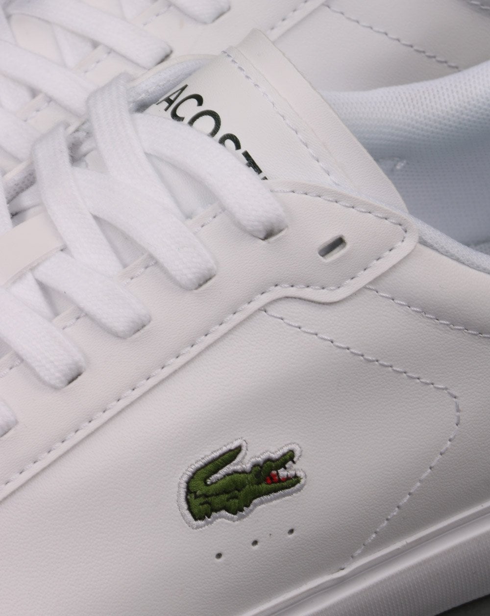 Lacoste Footwear Powercourt Trainer Weiß/Dunkelgrün